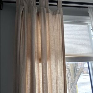 Elegant beige Curtains